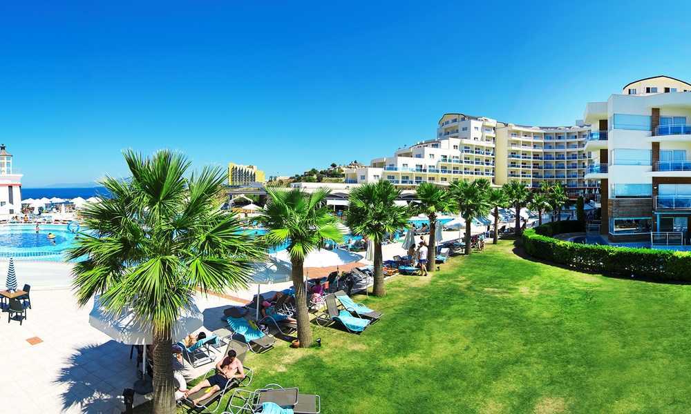 Sealight Resort Hotel Kusadasi Bagian luar foto